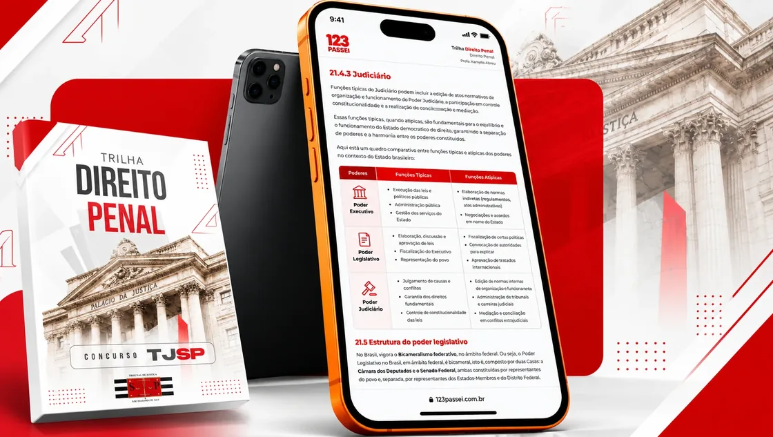 Mockup da teoria sistematizada, Trilha Direito Penal TJ-SP
