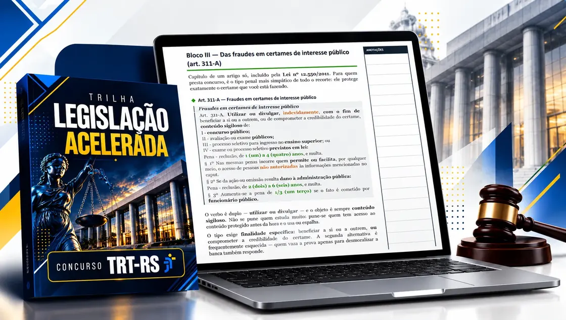 Caderno de Leis e Jurisprudências do TRT-RS, Trilha Legislação Acelerada
