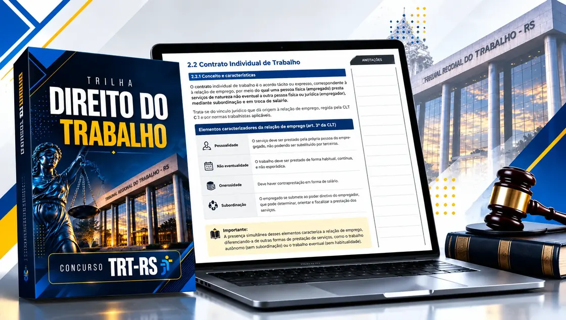 Teoria sistematizada do TRT-RS, Trilha Direito do Trabalho