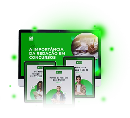 Mockup do treinamento Redação Nota 10